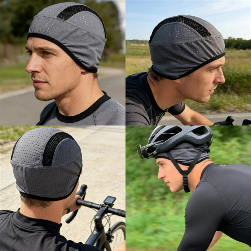 Topi Lari Olahraga Cepat Kerin - Skull Cap Helmet Liner ulasan dan harga