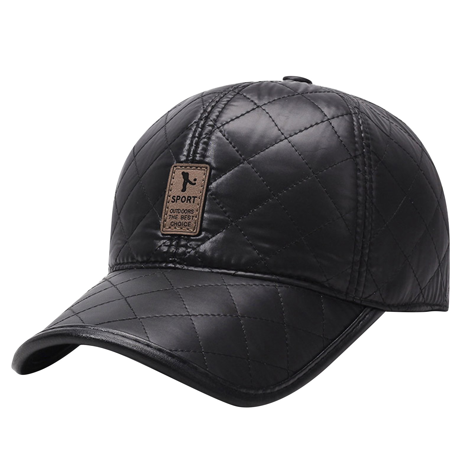 Topi Bisbol PU Pria Musim Ding - Winter Trapper Hat ulasan dan harga