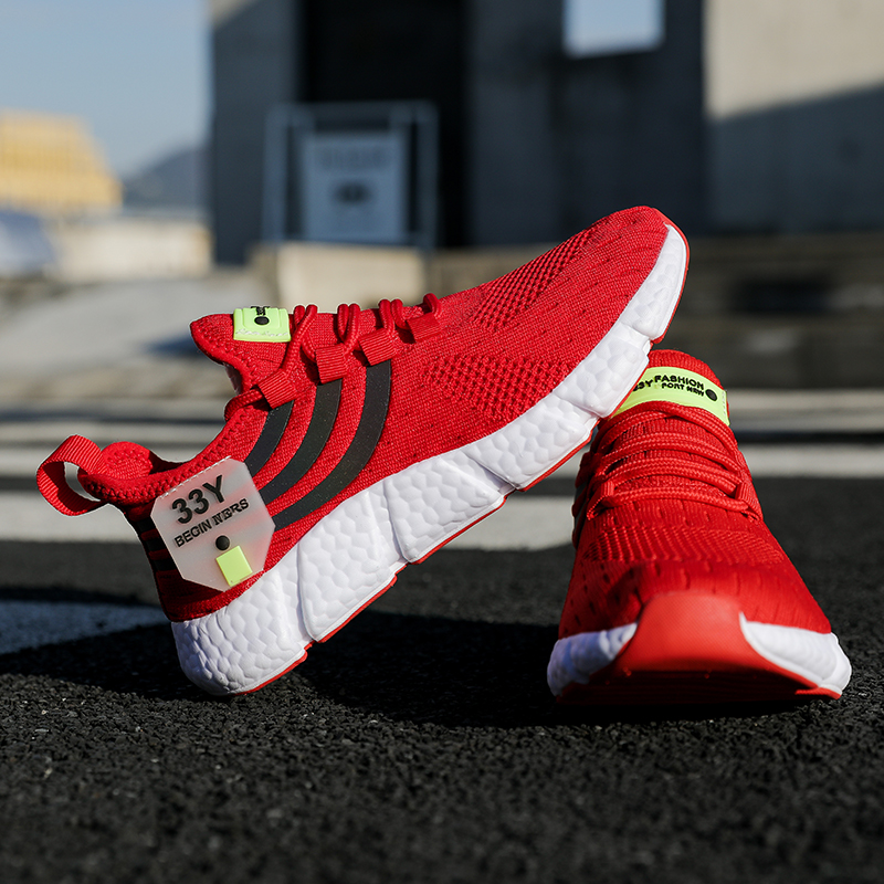 Sepatu Sneakers pria kasual mu - Running Cap Lightweight ulasan dan harga
