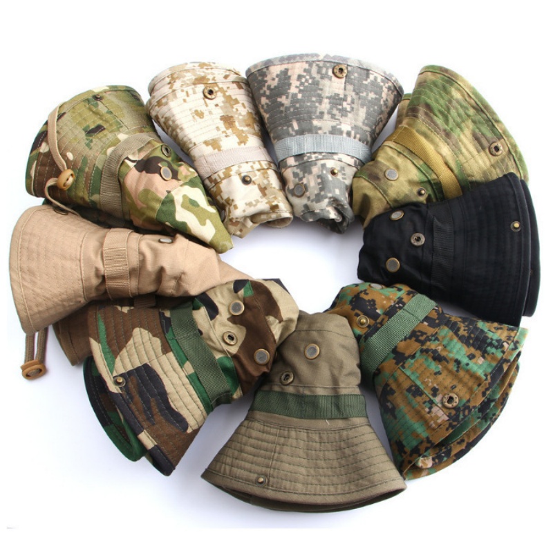 Topi Boonie Taktis Kamuflase u - Boonie Hat Tactical ulasan dan harga
