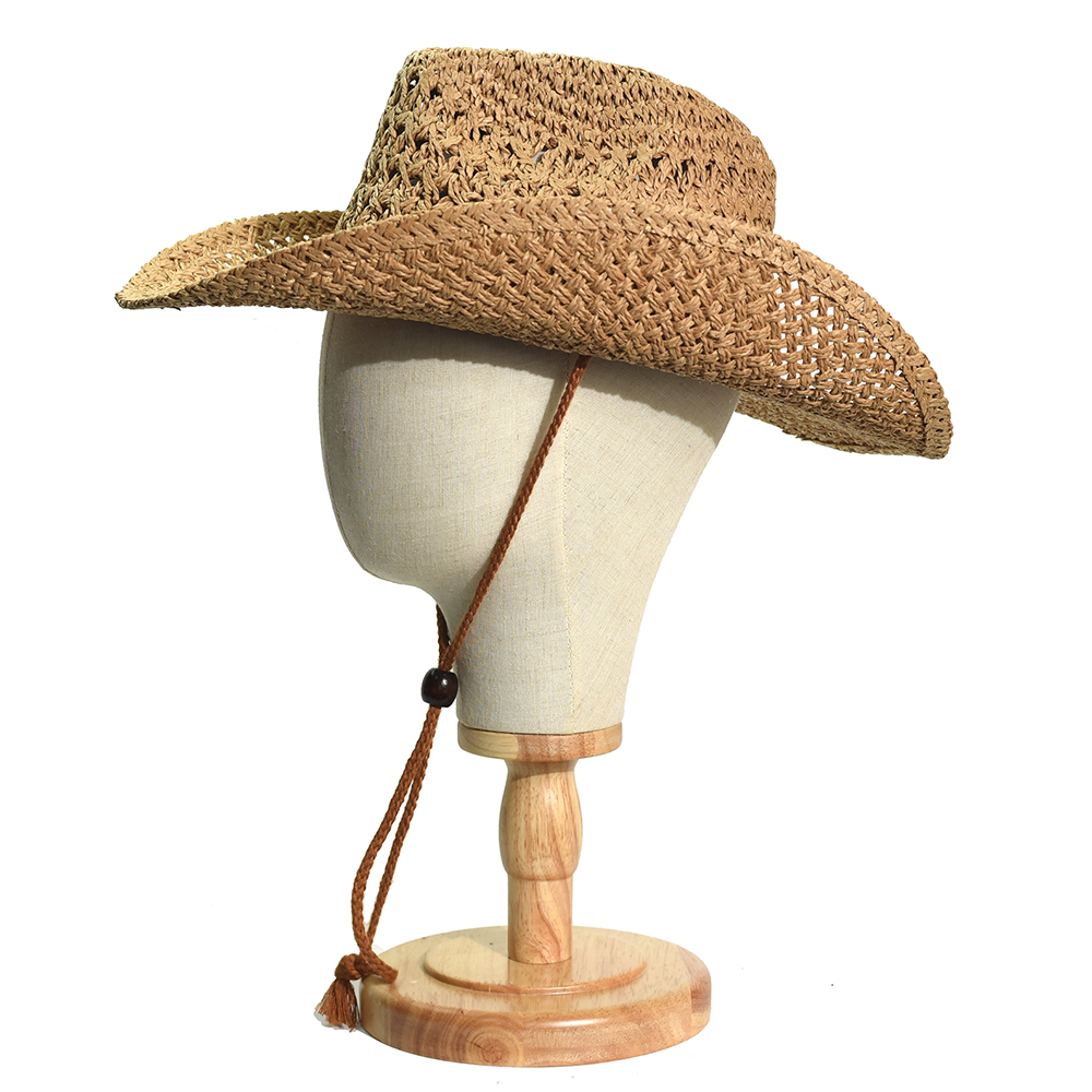 Topi Jerami Koboi Buatan Tanga - Cowboy Hat Straw ulasan dan harga
