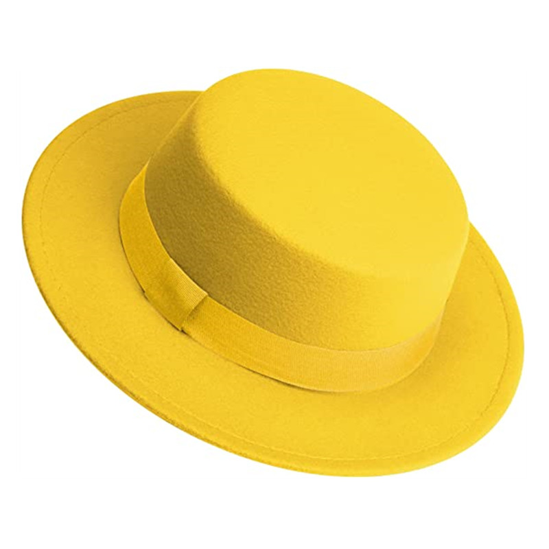 Topi Fedora Putih Pria Wanita, - Fedora Hat Wool ulasan dan harga