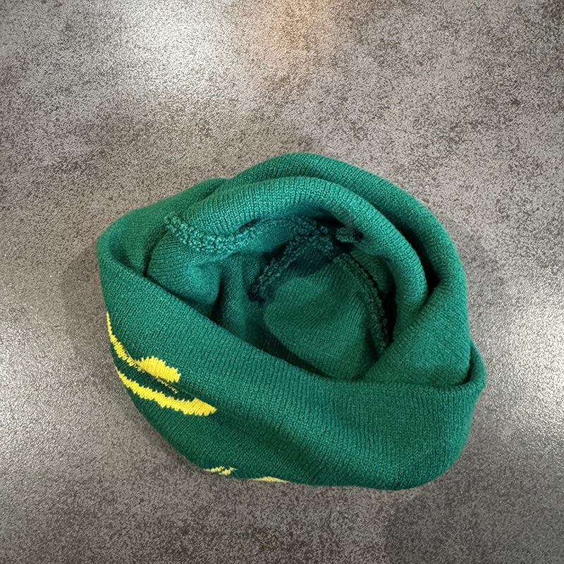 Beanie Gambar Katak Pohon Pria - Beanie Cuffed Knit ulasan dan harga