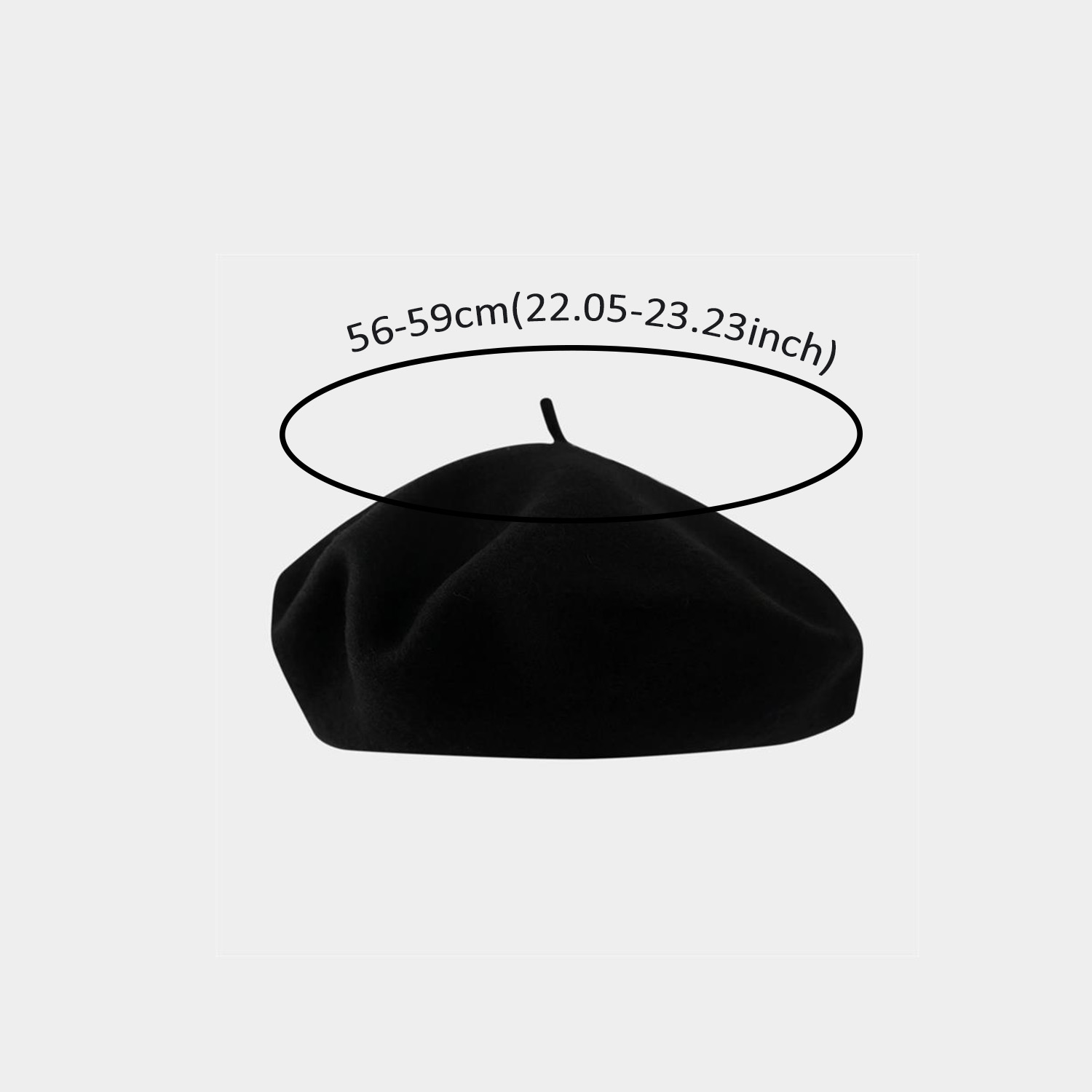 Baret Ukuran Besar Wanita Bare - Beret French Wool ulasan dan harga