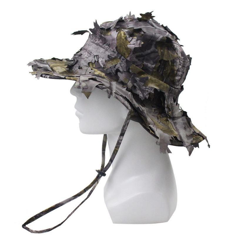 Topi Boonie Camo Daun 3D Pria, - Boonie Hat Tactical ulasan dan harga