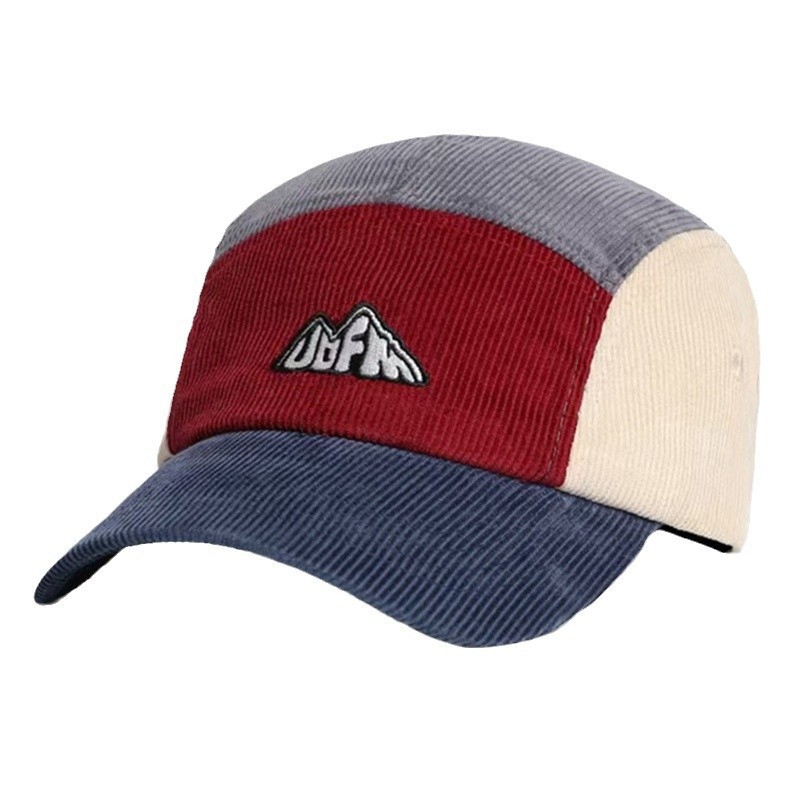 Topi Visor Pria Wanita 5 Panel - Corduroy Cap 5 Panel ulasan dan harga