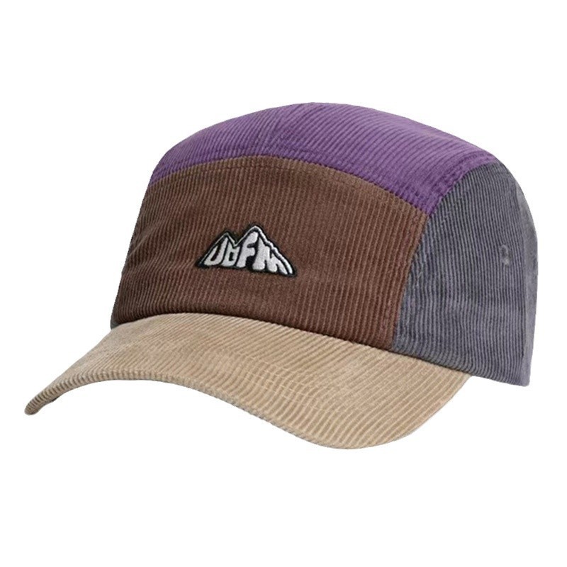 Topi Visor Pria Wanita 5 Panel - Corduroy Cap 5 Panel ulasan dan harga