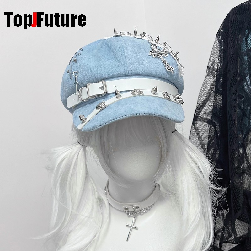 Topi Oktagonal Harajuku Wanita - Dad Hat Cotton ulasan dan harga