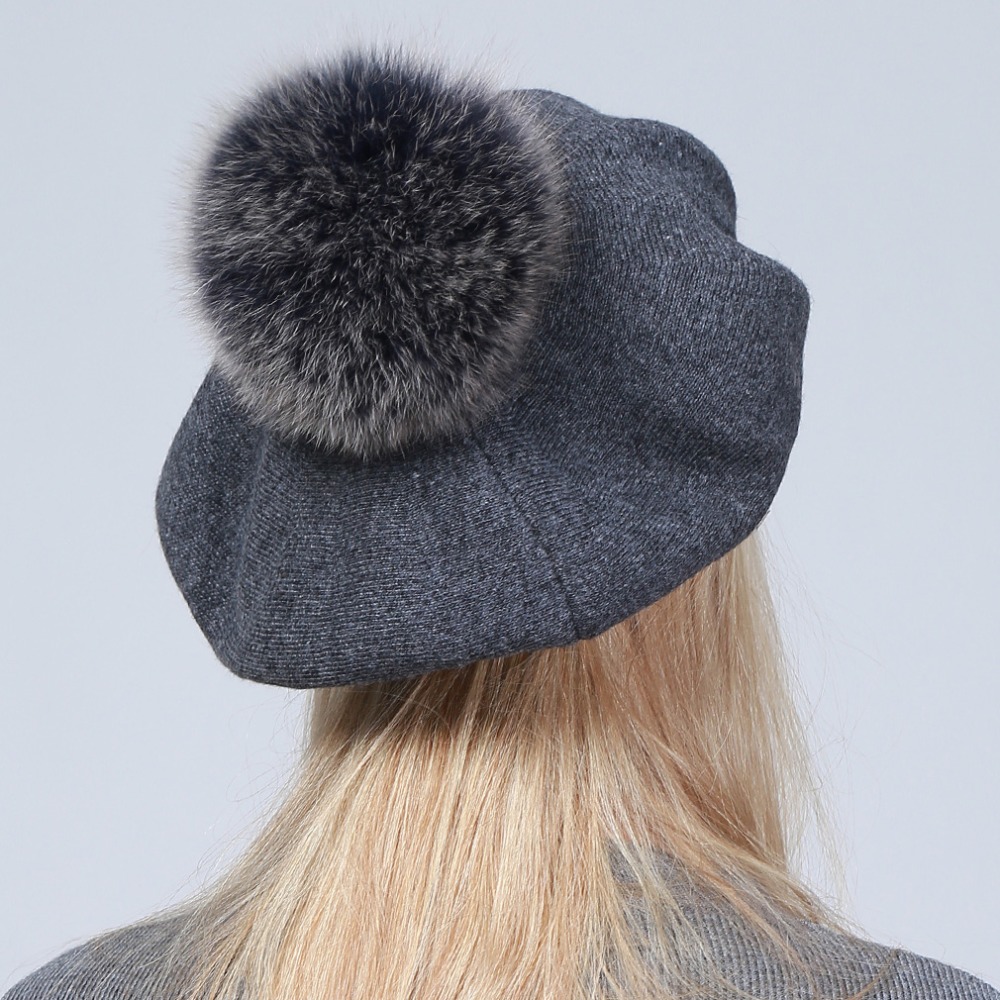 Topi Baret Wanita Geebro Baret - Beret French Wool ulasan dan harga