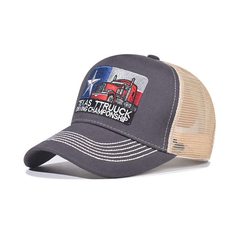 Topi Baseball Unisex Texas Bor - Trucker Cap Mesh ulasan dan harga