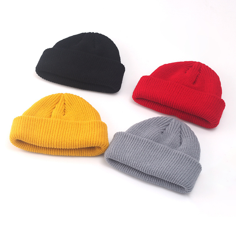 Topi Beanie Unisex Rajutan Ber - Beanie Cuffed Knit ulasan dan harga