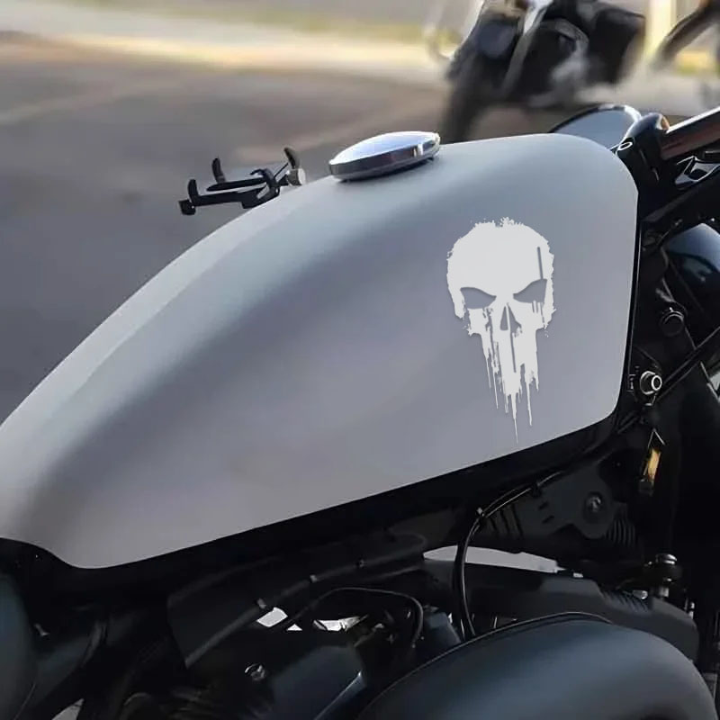 1 Buah Stiker Vinil Tahan Air  - Skull Cap Helmet Liner ulasan dan harga