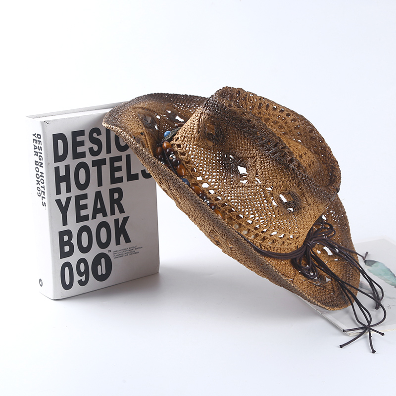Topi Jerami Koboi Retro Spanyo - Cowboy Hat Straw ulasan dan harga