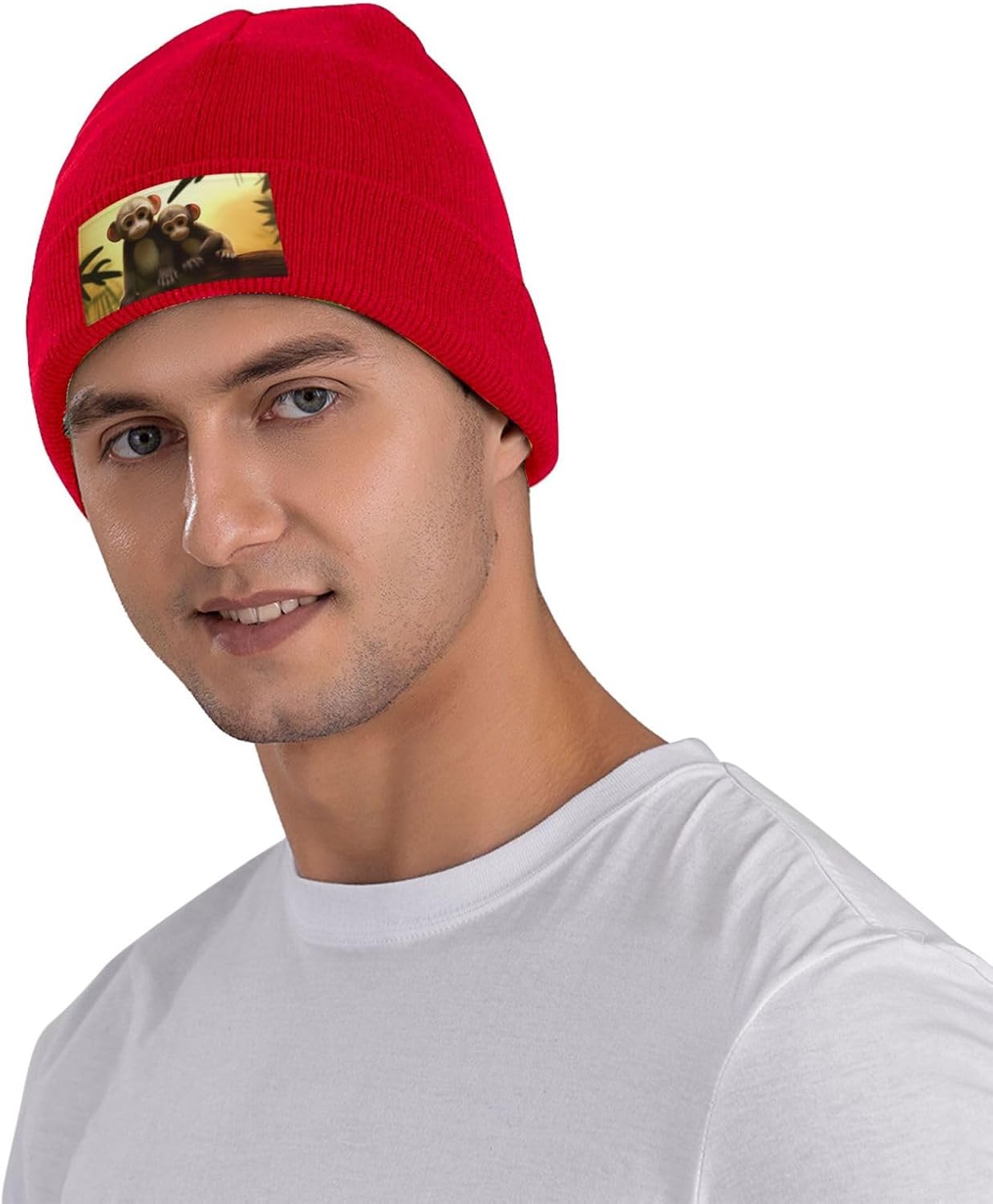 Topi Beanie untuk Pria, Topi M - Beanie Cuffed Knit ulasan dan harga