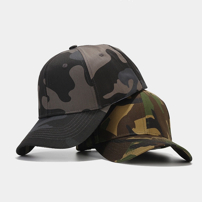 Topi Bisbol Kamuflase Hutan, T - Dad Hat Cotton ulasan dan harga
