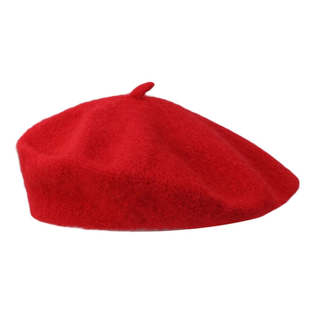 Topi Baret Wol Musim Dingin Ha - Beret French Wool ulasan dan harga