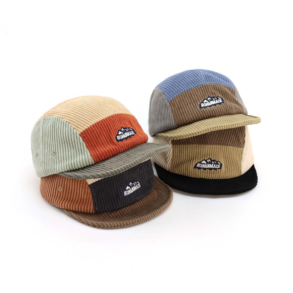 Topi 5 Panel Berpinggiran Pend - Corduroy Cap 5 Panel ulasan dan harga