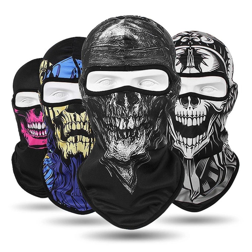 Topi Tutup Kepala Gambar Tengk - Skull Cap Helmet Liner ulasan dan harga