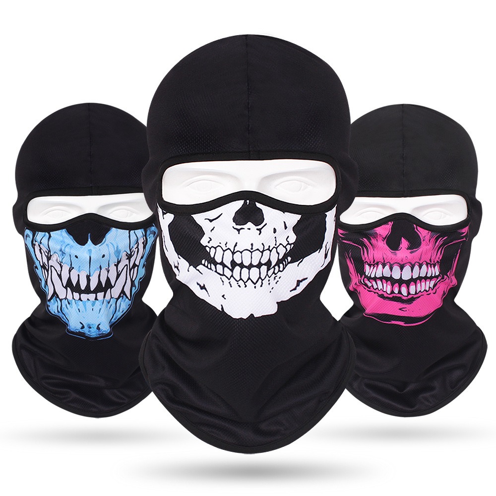 Topi Tutup Kepala Gambar Tengk - Skull Cap Helmet Liner ulasan dan harga