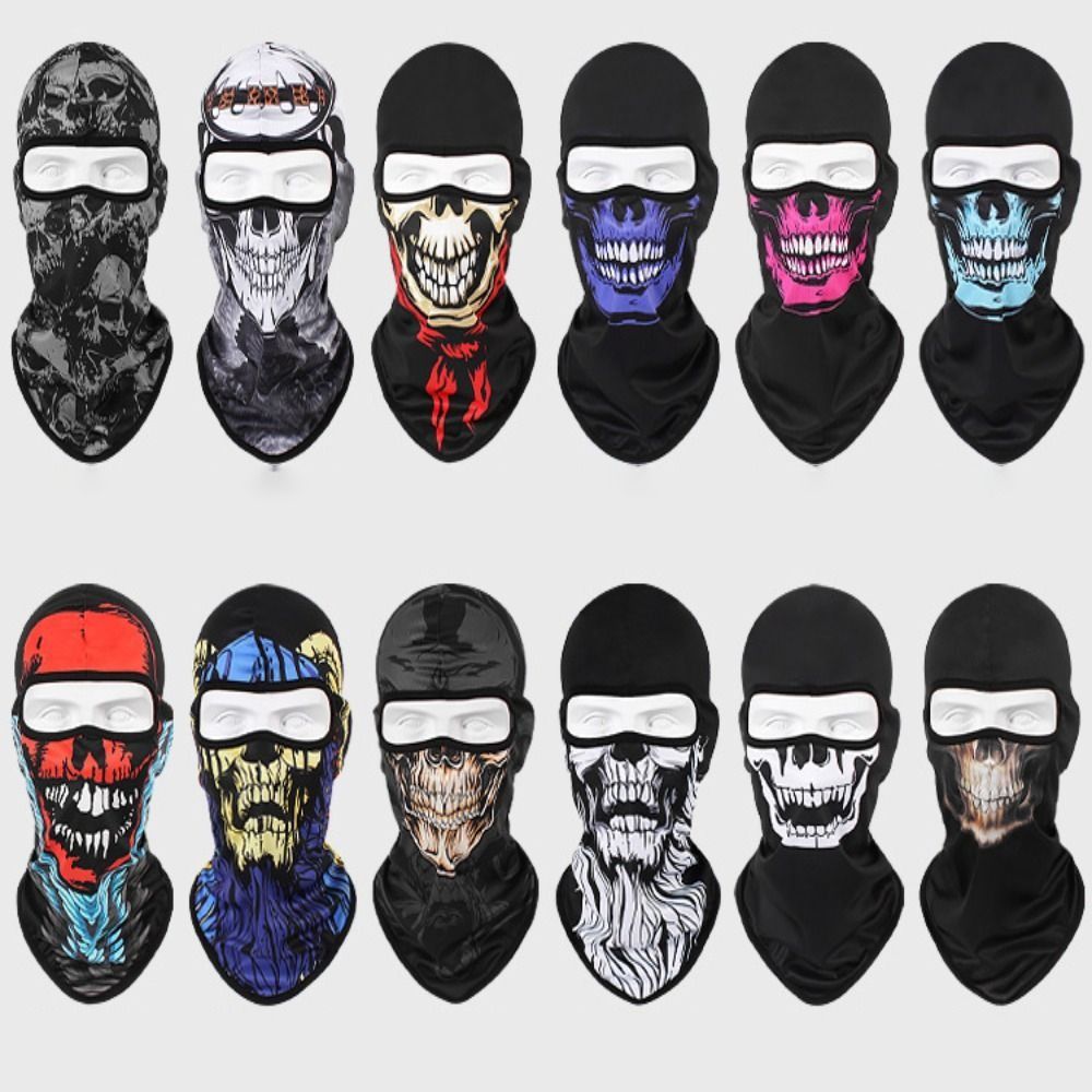 Topi Tutup Kepala Gambar Tengk - Skull Cap Helmet Liner ulasan dan harga