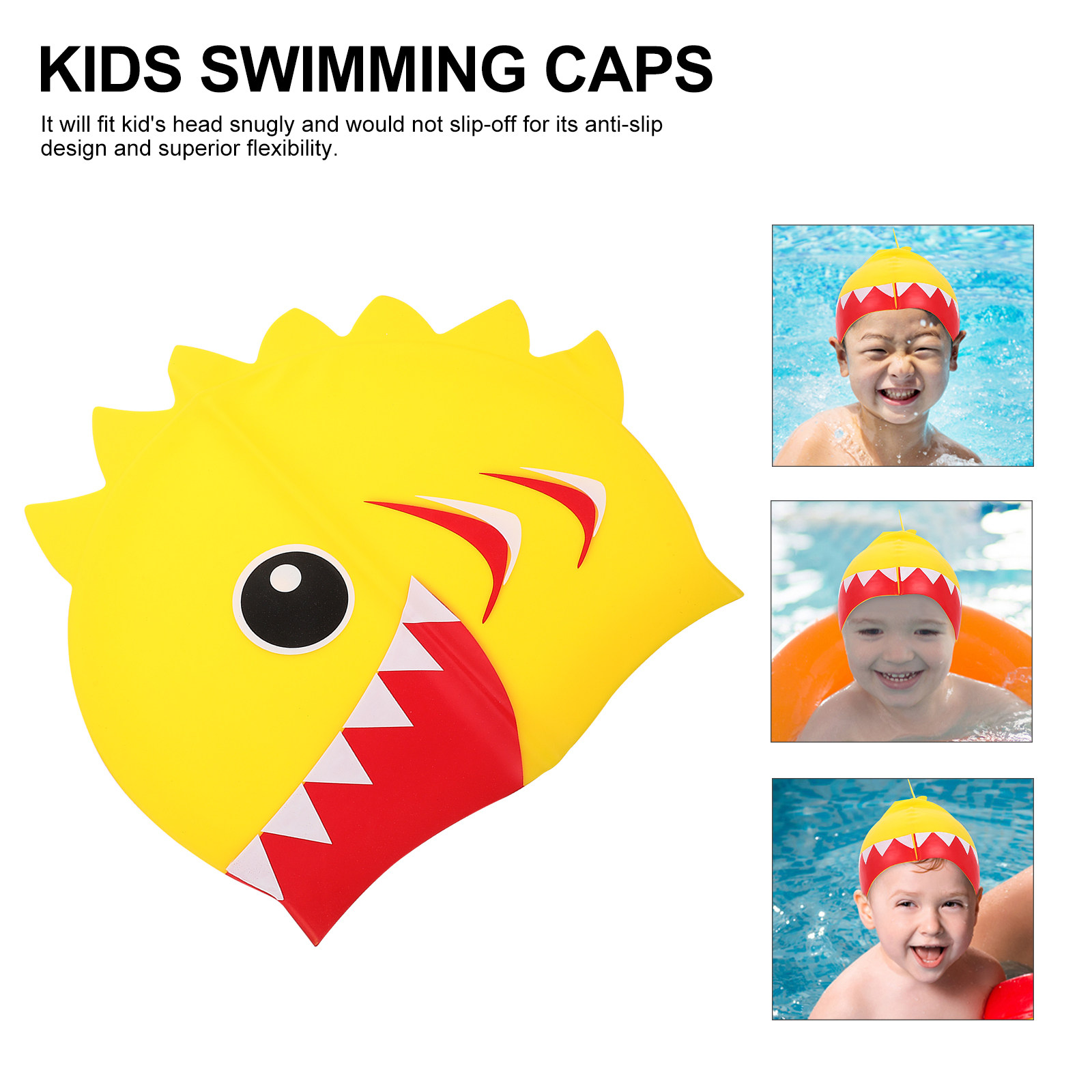 Topi Renang Silikon Anak-anak  - Swim Hat Silicone ulasan dan harga