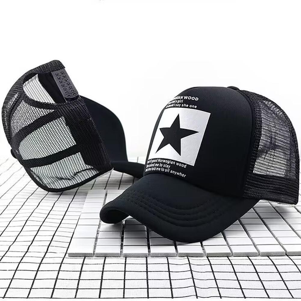 Topi Bisbol Jaring Musim Panas - Trucker Cap Mesh ulasan dan harga