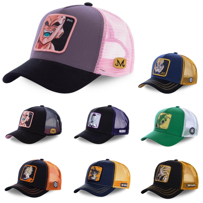 Topi Dragon Ball Son Goku topi - Trucker Cap Mesh ulasan dan harga