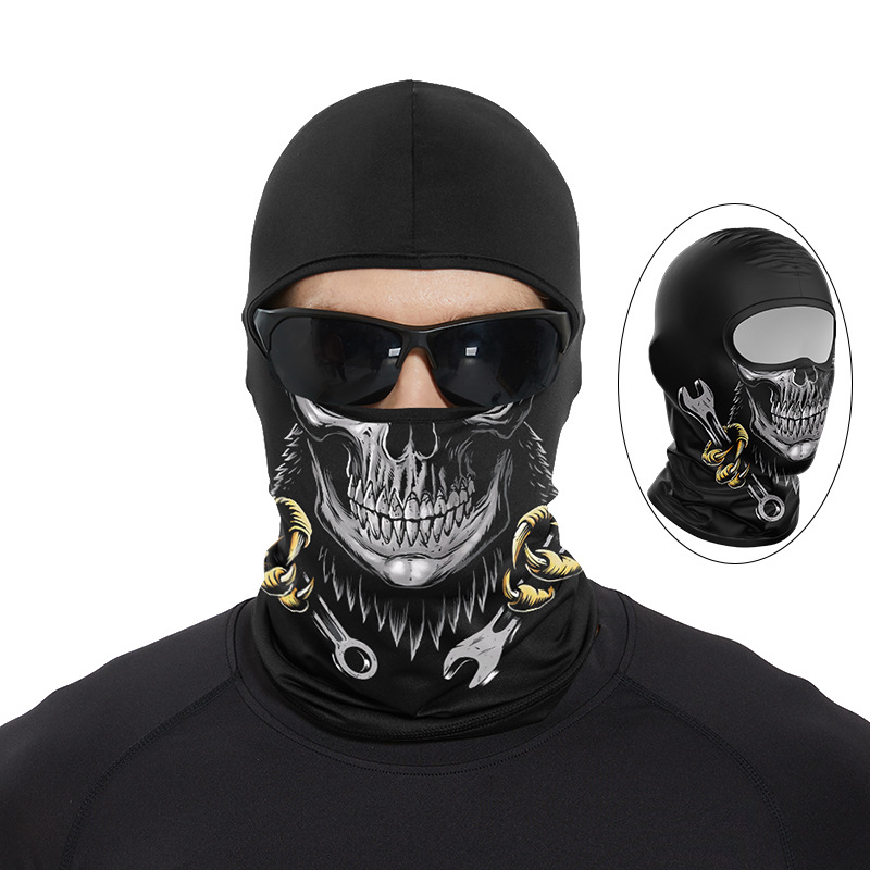 Bandana wajah penuh pria dan w - Skull Cap Helmet Liner ulasan dan harga