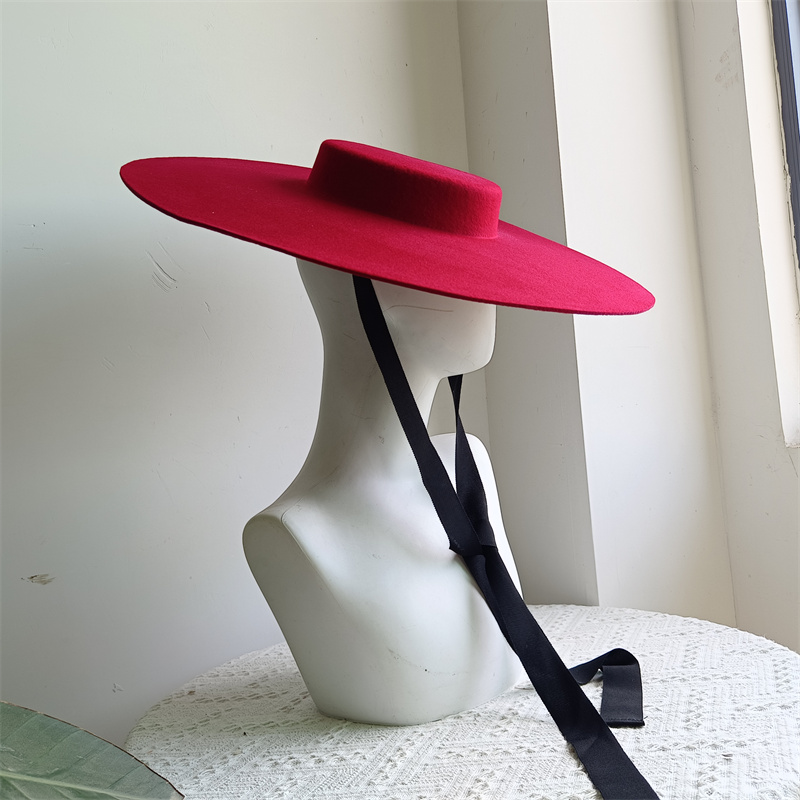 Topi fedora wanita formal warn - Fedora Hat Wool ulasan dan harga