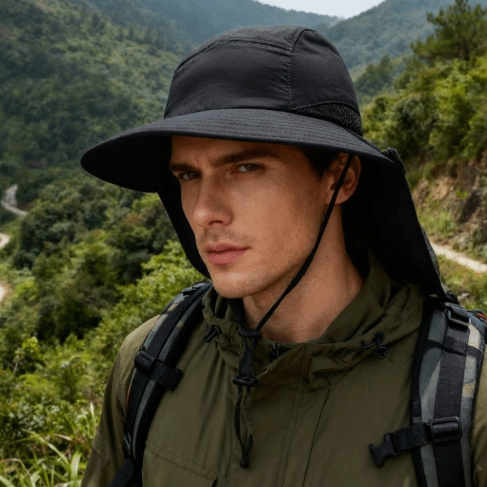 Topi Matahari Luar Ruangan Ber - Sun Hat Wide Brim ulasan dan harga