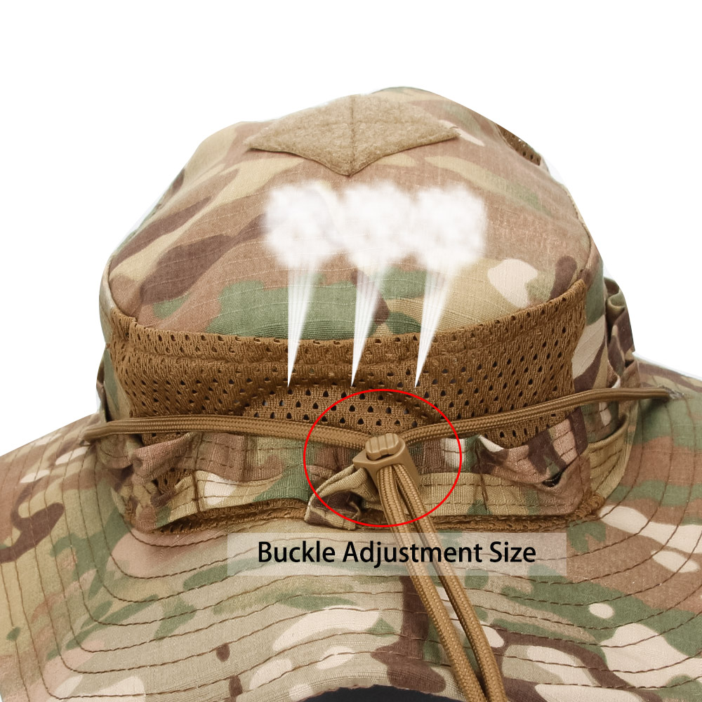 Topi Boonie Camo Taktis UPF 50 - Boonie Hat Tactical ulasan dan harga