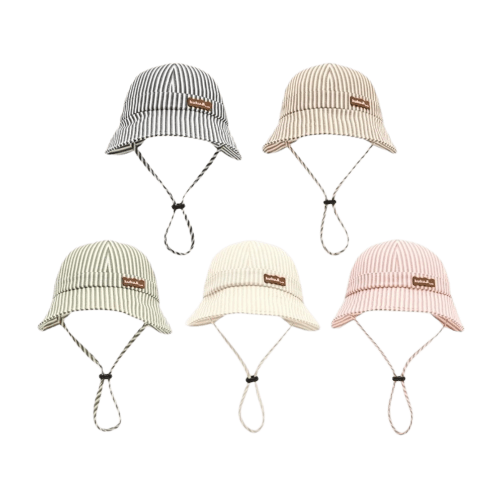 Topi Bayi Bergaris Baru, Topi  - Sun Hat Wide Brim ulasan dan harga