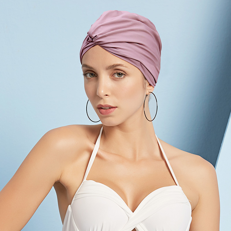 Topi Renang Wanita Gaya Modis  - Swim Hat Silicone ulasan dan harga