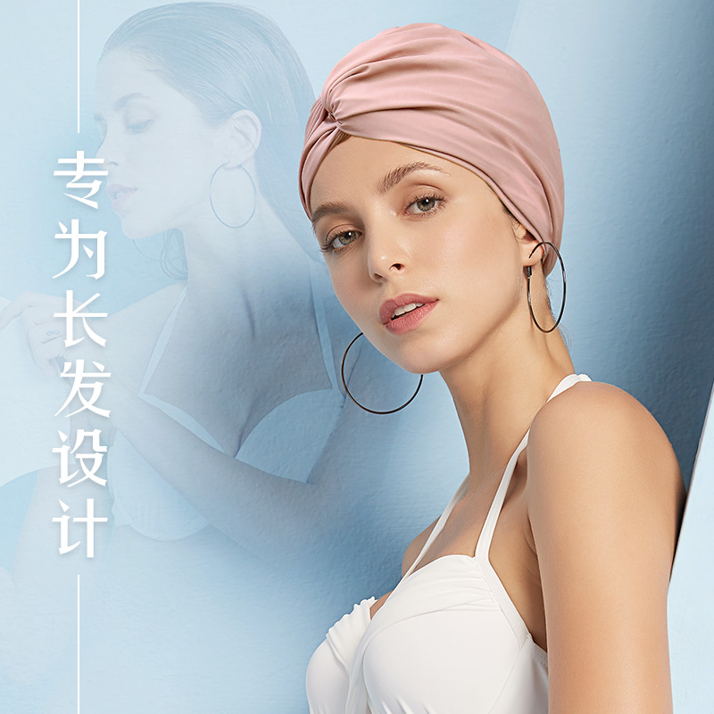 Topi Renang Wanita Gaya Modis  - Swim Hat Silicone ulasan dan harga