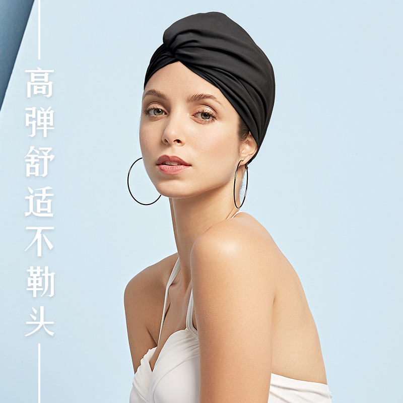 Topi Renang Wanita Gaya Modis  - Swim Hat Silicone ulasan dan harga