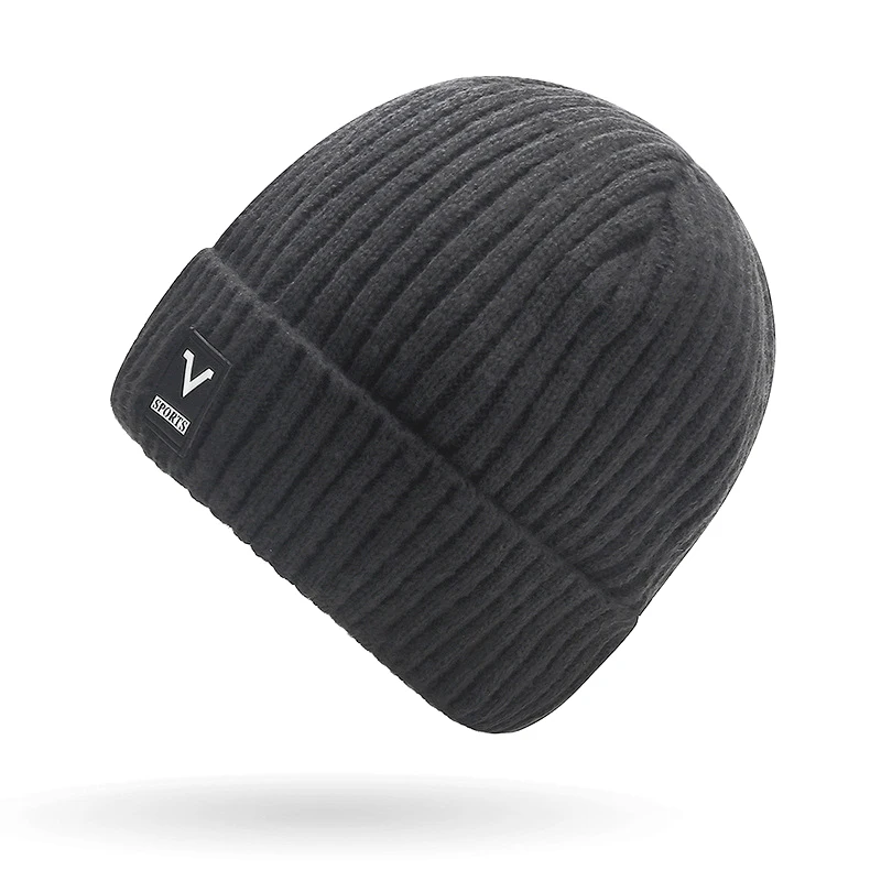 Beanie topi kupluk rajut pria  - Beanie Cuffed Knit ulasan dan harga