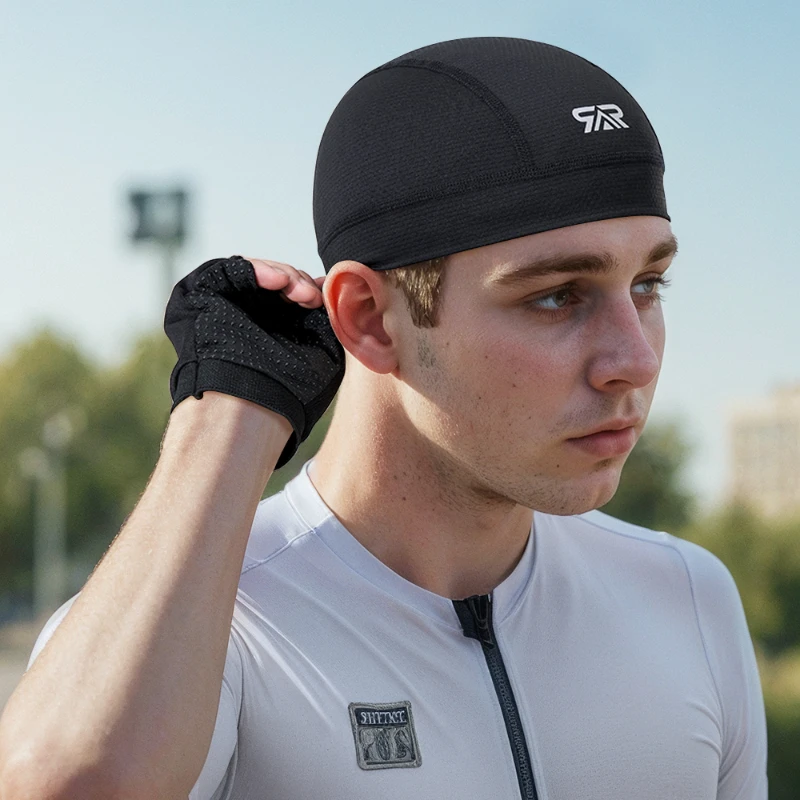 Topi Kupluk Pendingin Pria Bar - Skull Cap Helmet Liner ulasan dan harga