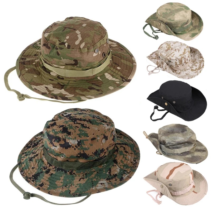 Topi Boonie Taktis Kamuflase u - Boonie Hat Tactical ulasan dan harga