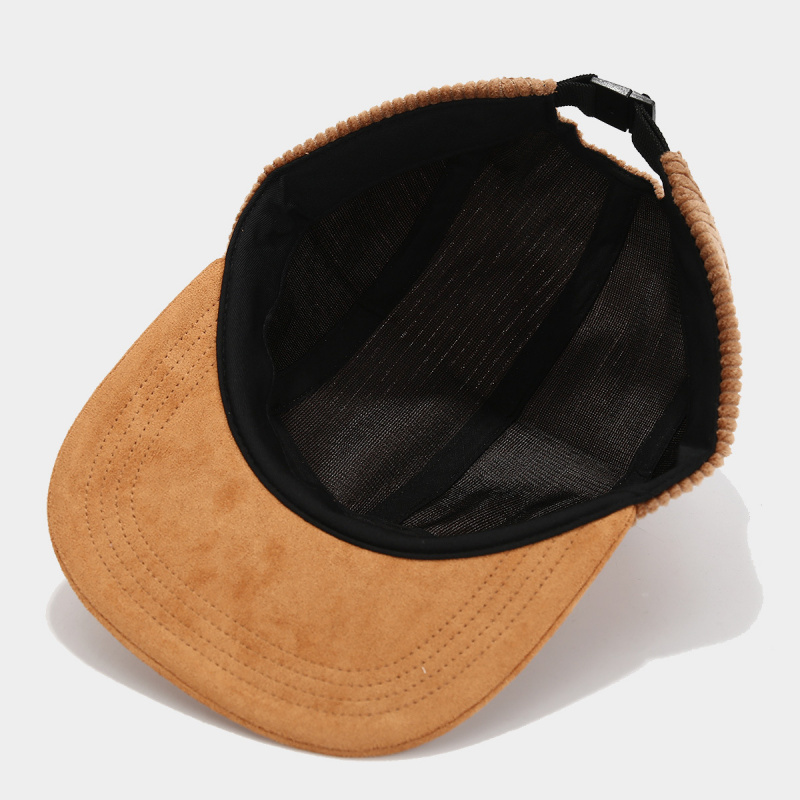 Topi Retro Corduroy 5 Panel de - Corduroy Cap 5 Panel ulasan dan harga
