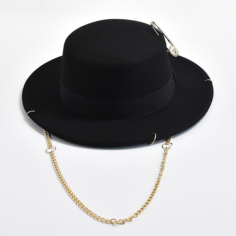 Topi Fedora desain Fashion bar - Fedora Hat Wool ulasan dan harga