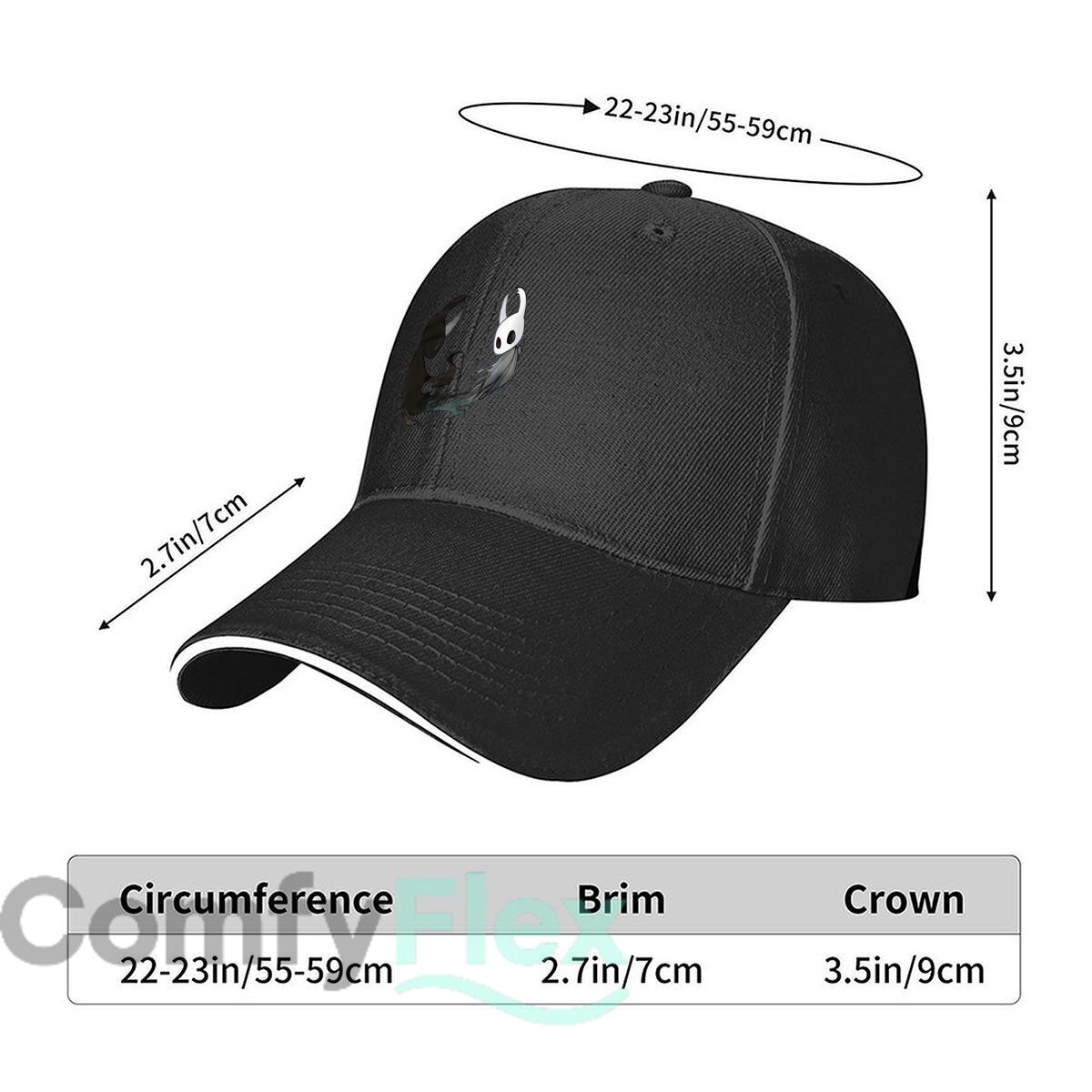 Topi Hip Hop Ilustrasi Hollow  - Baseball Cap Structured ulasan dan harga