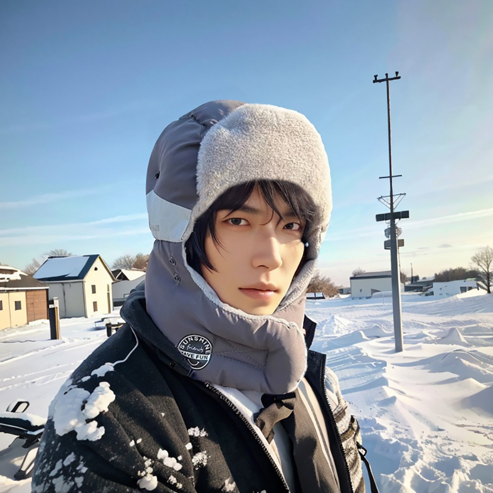 Topi Ski Musim Dingin Pria Ber - Winter Trapper Hat ulasan dan harga