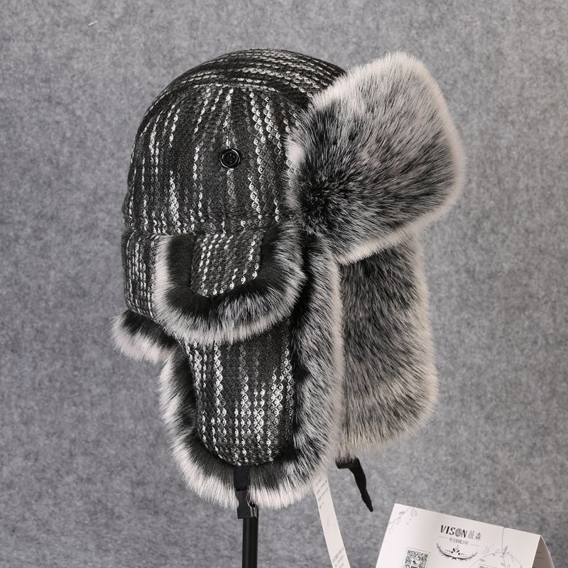 B-8433 Pria Bomber Topi Rex Ke - Winter Trapper Hat ulasan dan harga