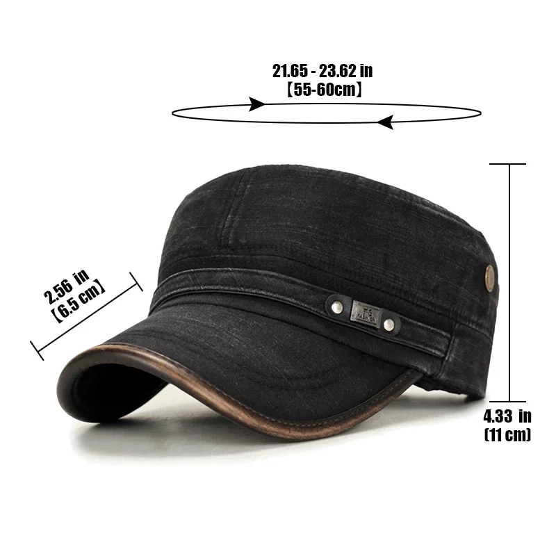 Topi Datar Sekolah Militer Dap - Dad Hat Cotton ulasan dan harga
