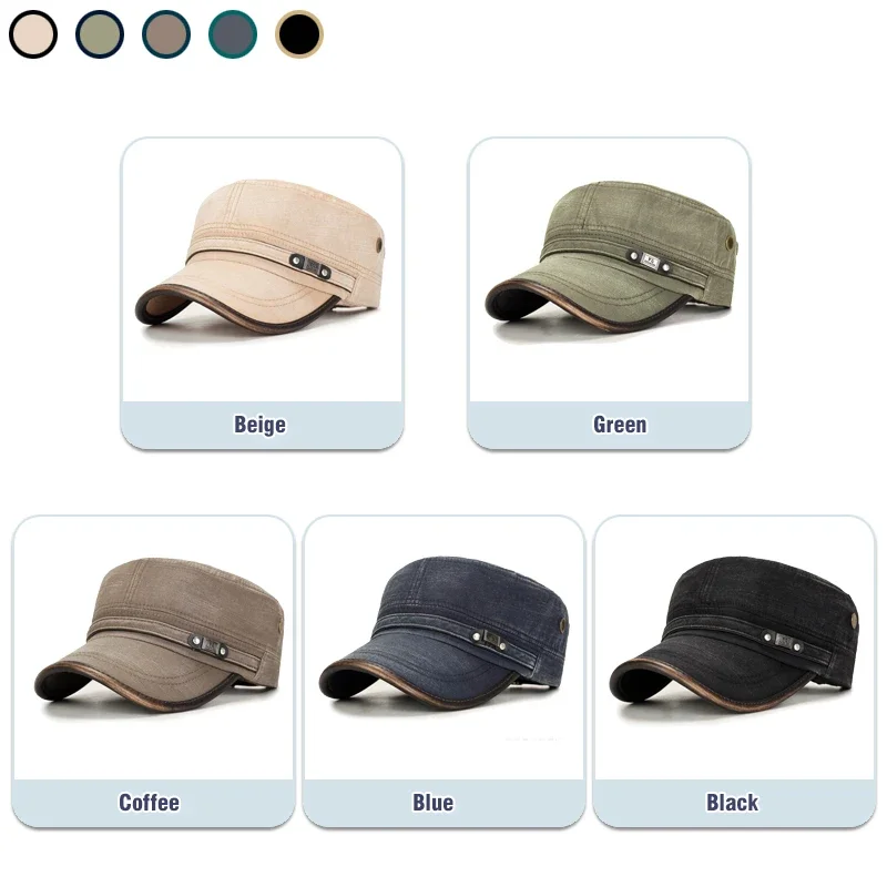 Topi Datar Sekolah Militer Dap - Dad Hat Cotton ulasan dan harga