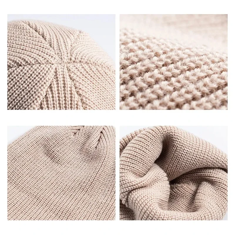 Topi Rajut Musim Dingin Topi B - Beanie Cuffed Knit ulasan dan harga