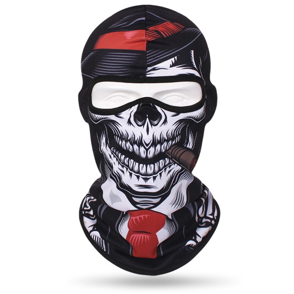 Penutup Helm Motif Tengkorak P - Skull Cap Helmet Liner ulasan dan harga