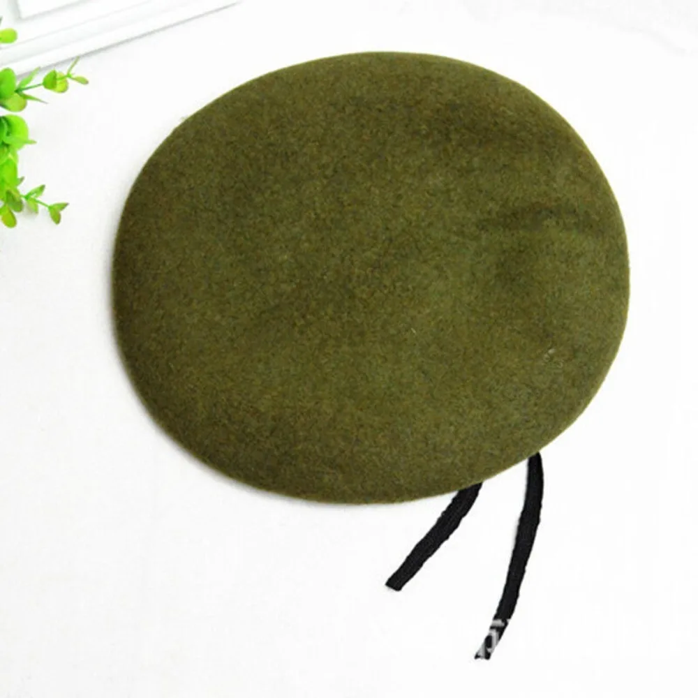 Topi seragam uniseks Pria Wani - Beret French Wool ulasan dan harga