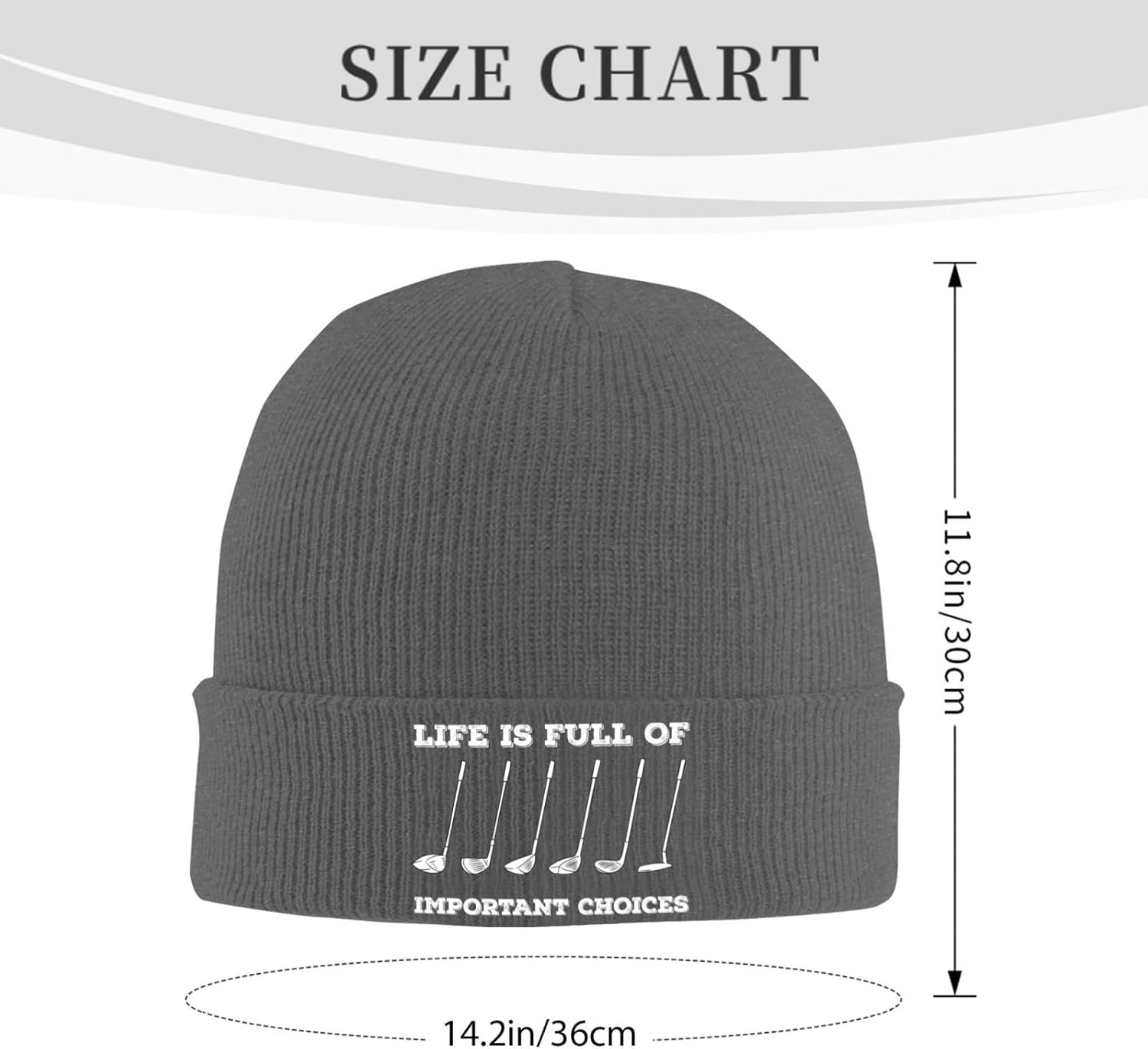 Hidup Penuh Pilihan Penting Be - Beanie Cuffed Knit ulasan dan harga